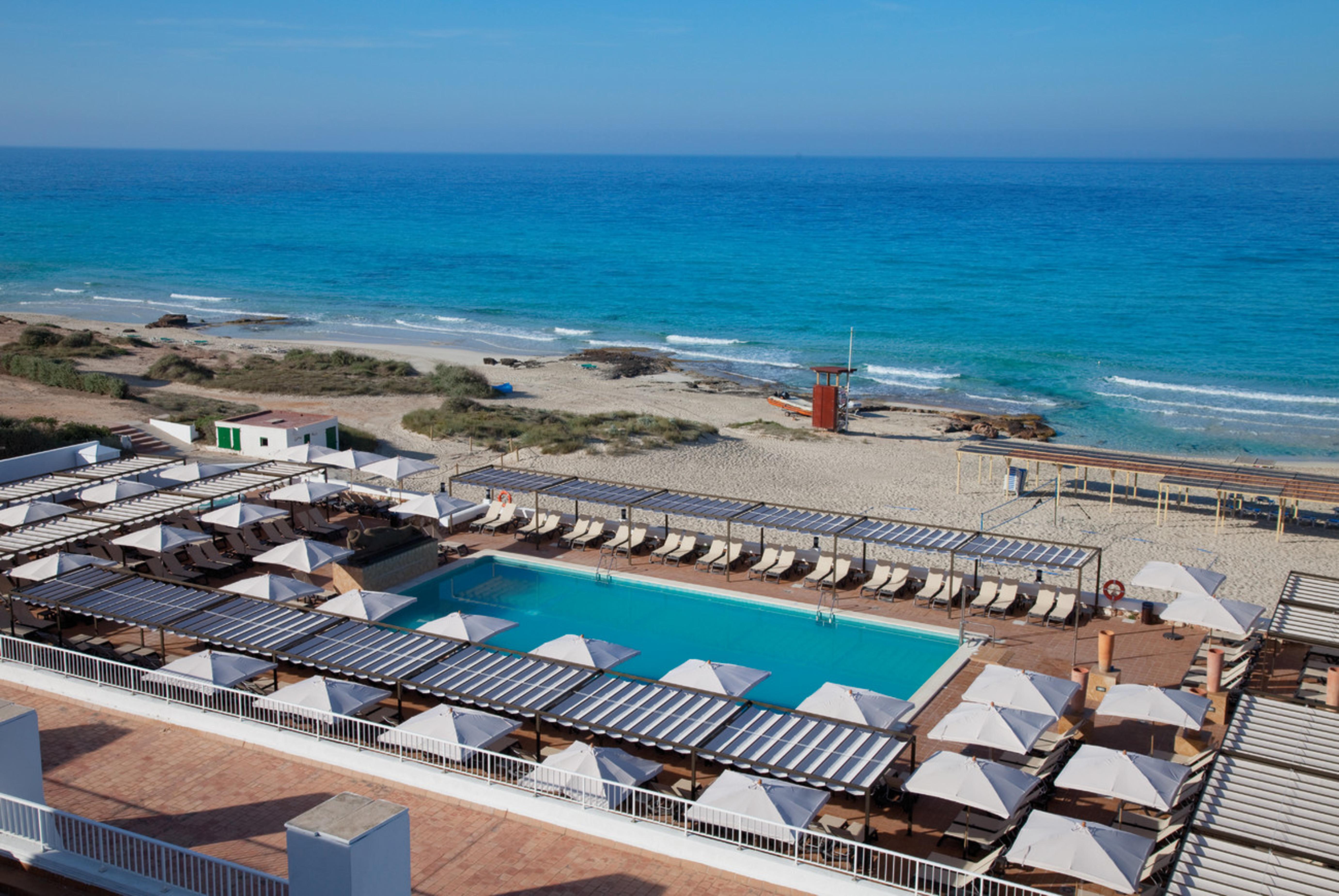 Riu La Mola Hotell Playa Migjorn Exteriör bild
