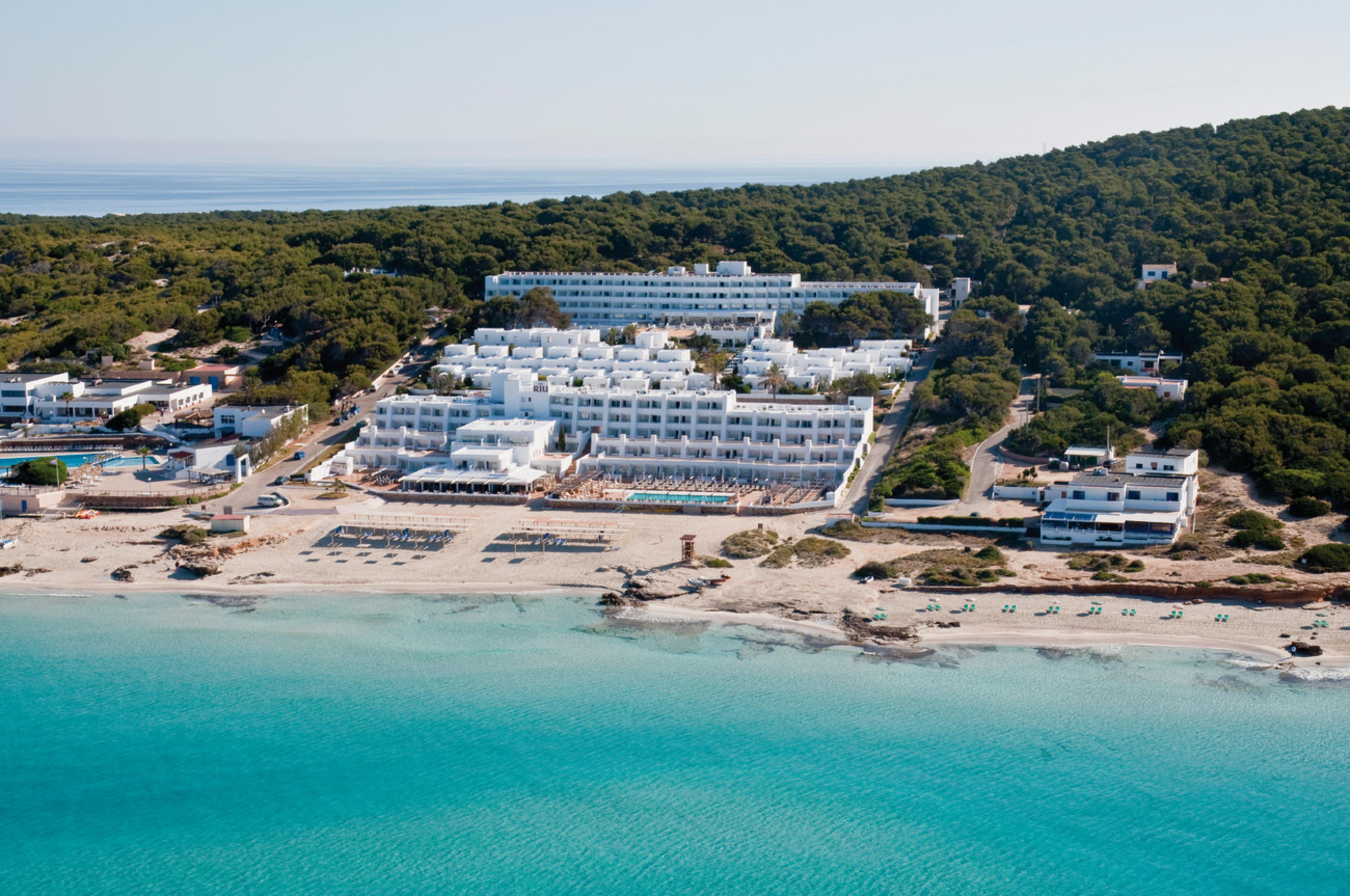 Riu La Mola Hotell Playa Migjorn Exteriör bild