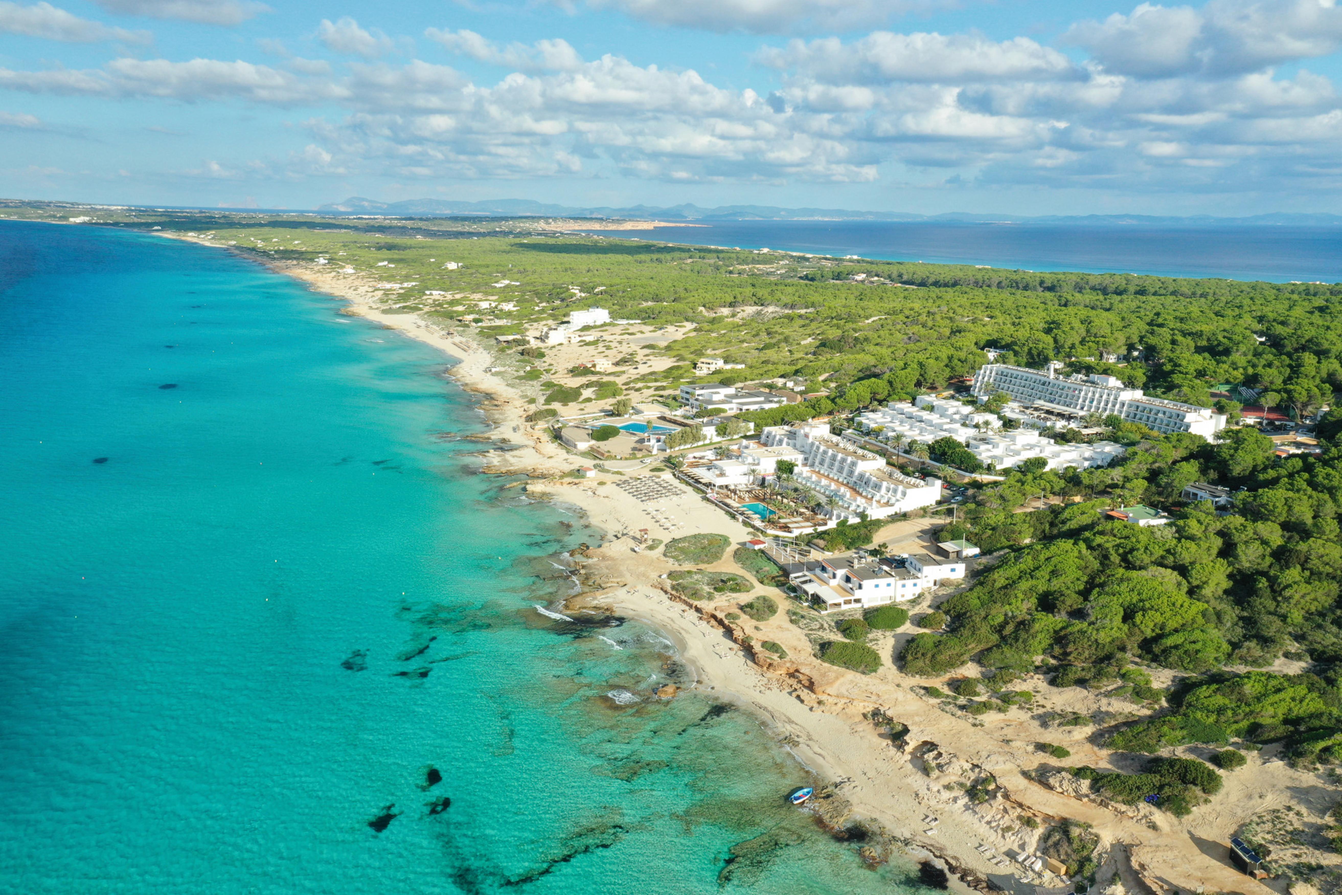 Riu La Mola Hotell Playa Migjorn Exteriör bild