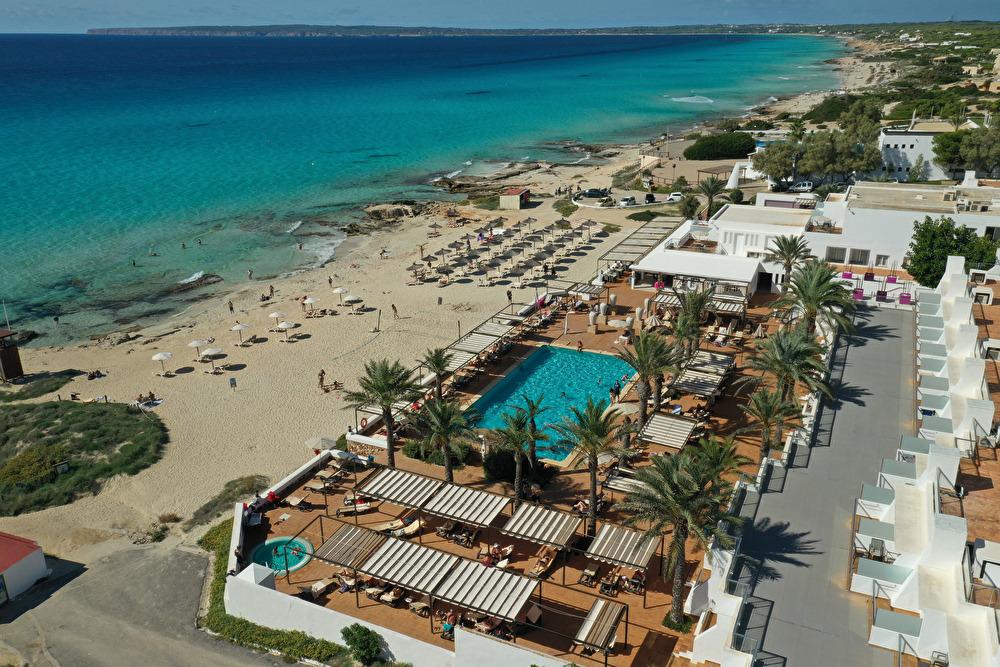 Riu La Mola Hotell Playa Migjorn Exteriör bild