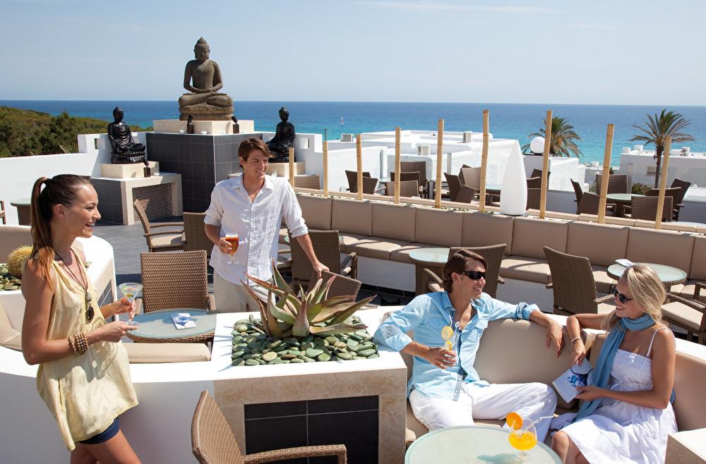 Riu La Mola Hotell Playa Migjorn Exteriör bild