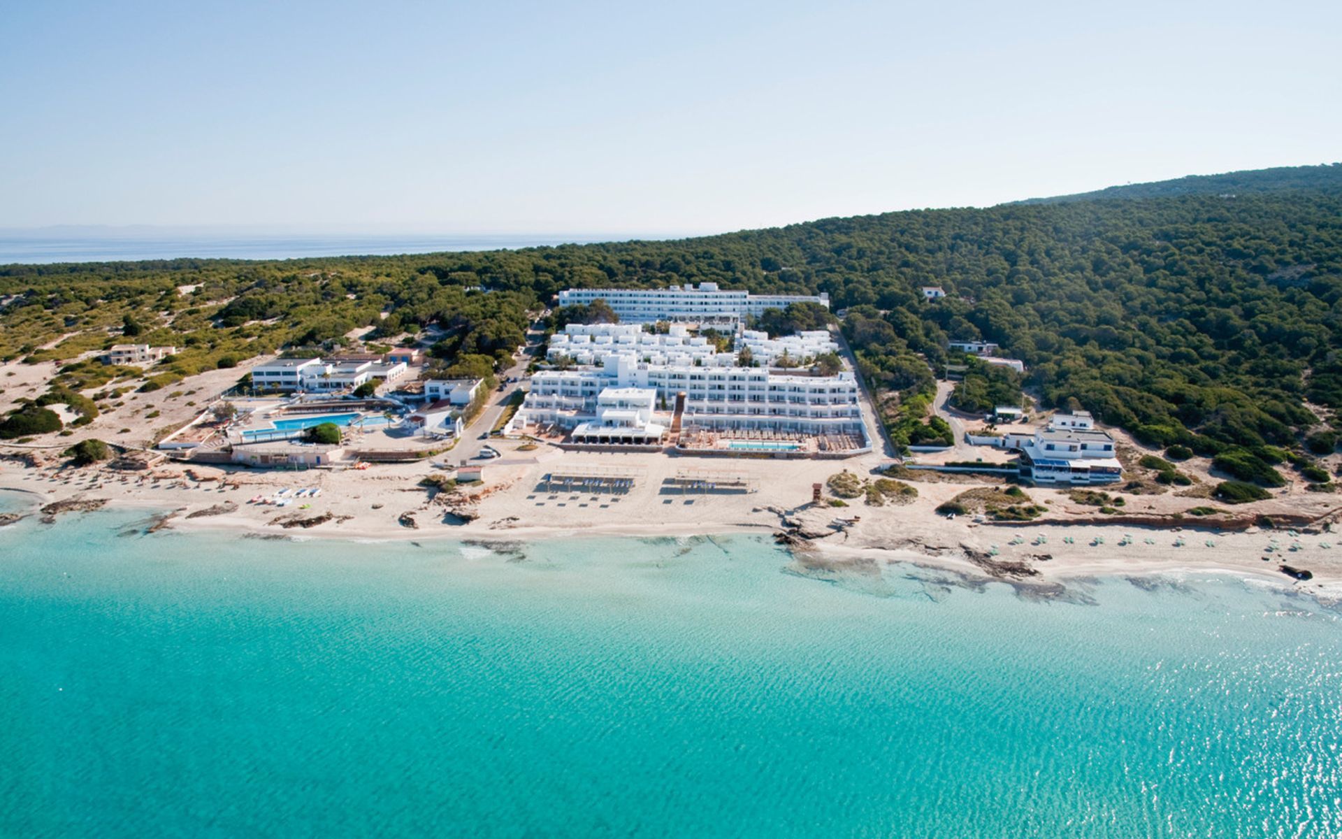 Riu La Mola Hotell Playa Migjorn Exteriör bild